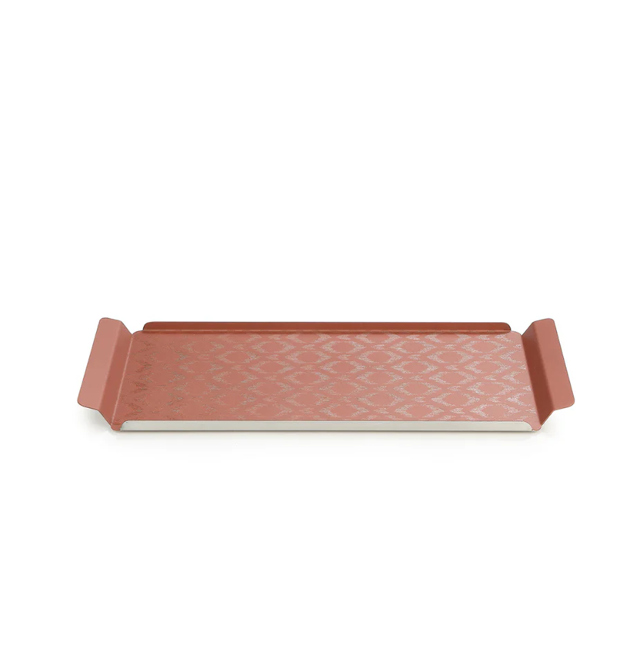 Ikat Serving Tray Pink | Large - Image 9