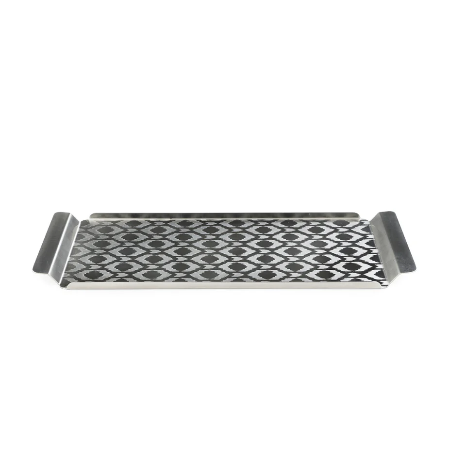 Ikat Matt Finish - Large Designer Serving Tray - Image 12