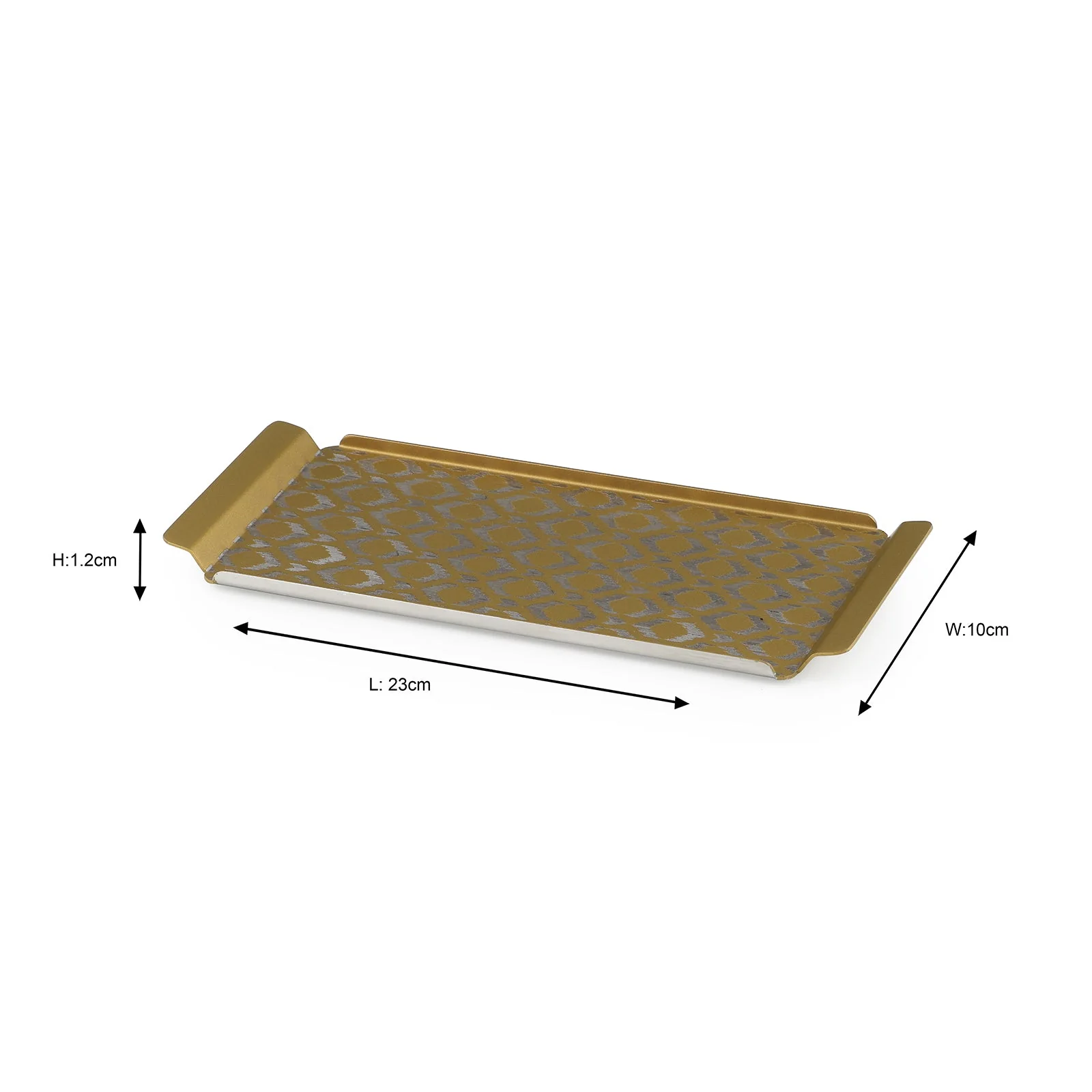 Ikat Tray | Gold - Image 7