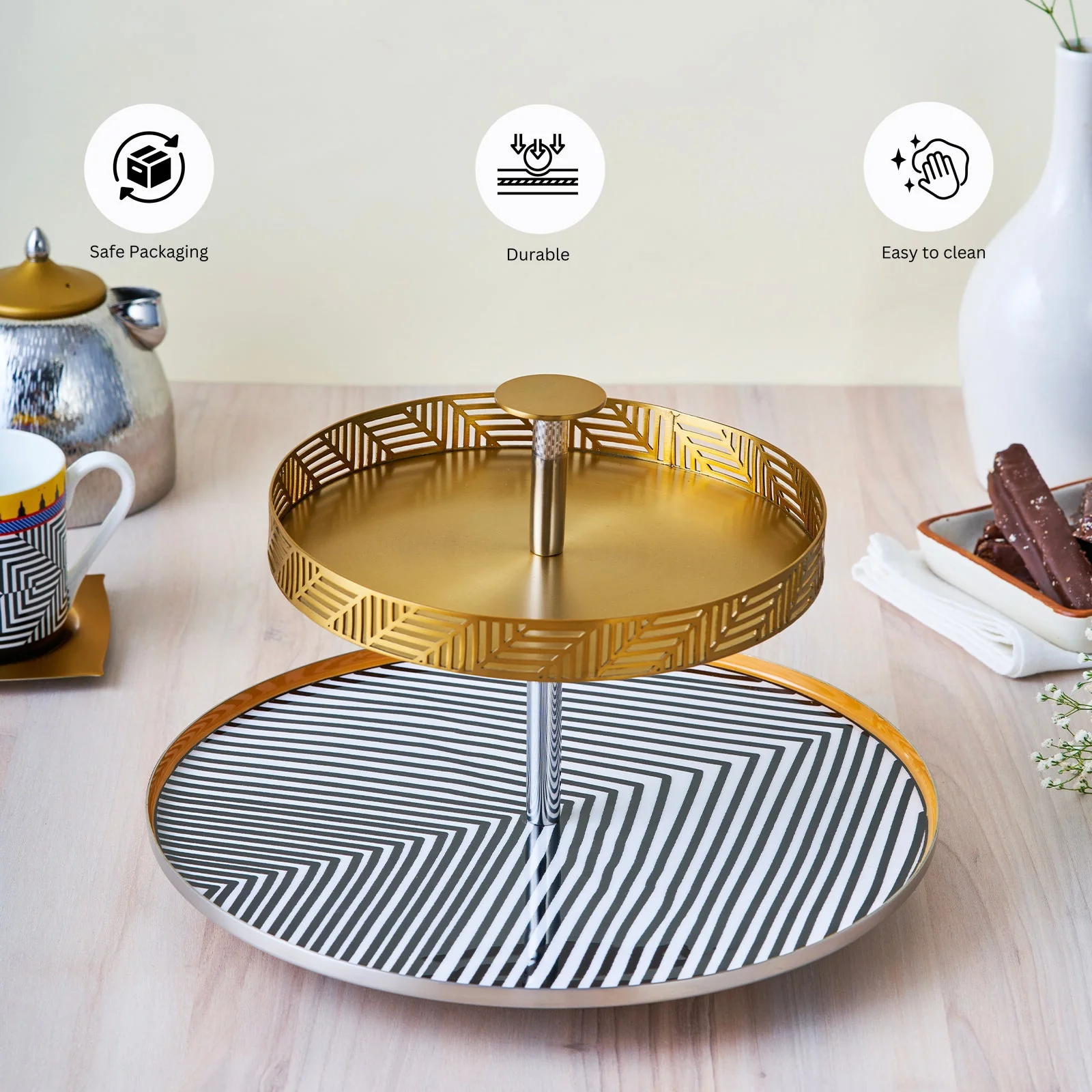 Masaai Two Tier Platter - Image 4