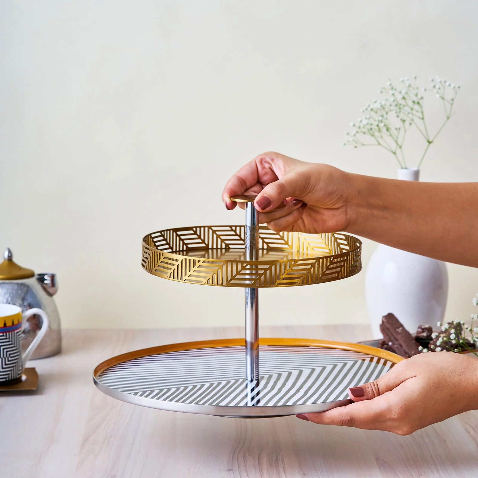 Masaai Two Tier Platter - Image 7