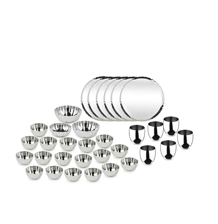 Mushroom Collection Luxury Dinner Set | Set of 33 - Image 4