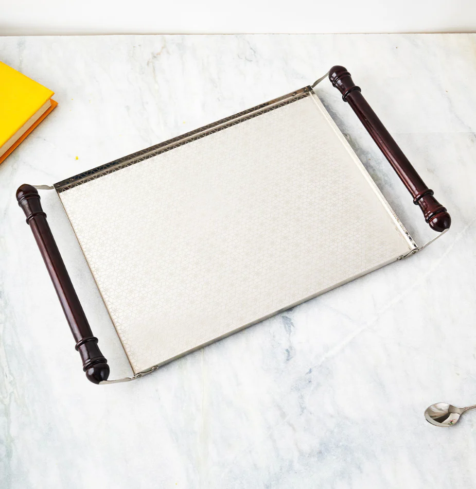 Pinkcity Collection Serving Tray Etching - Image 3