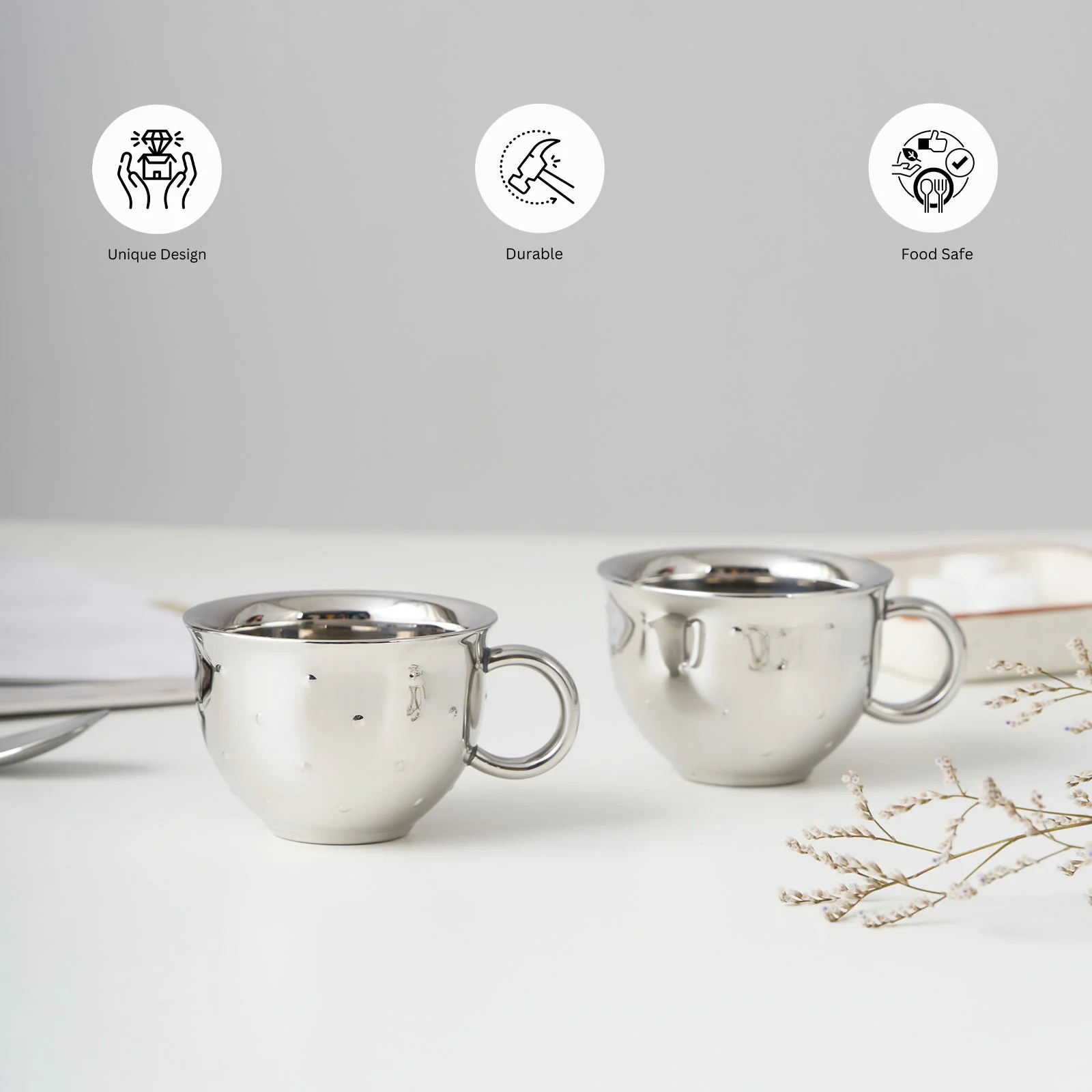 Polka Cup & Saucer | Set of 2 - Image 3