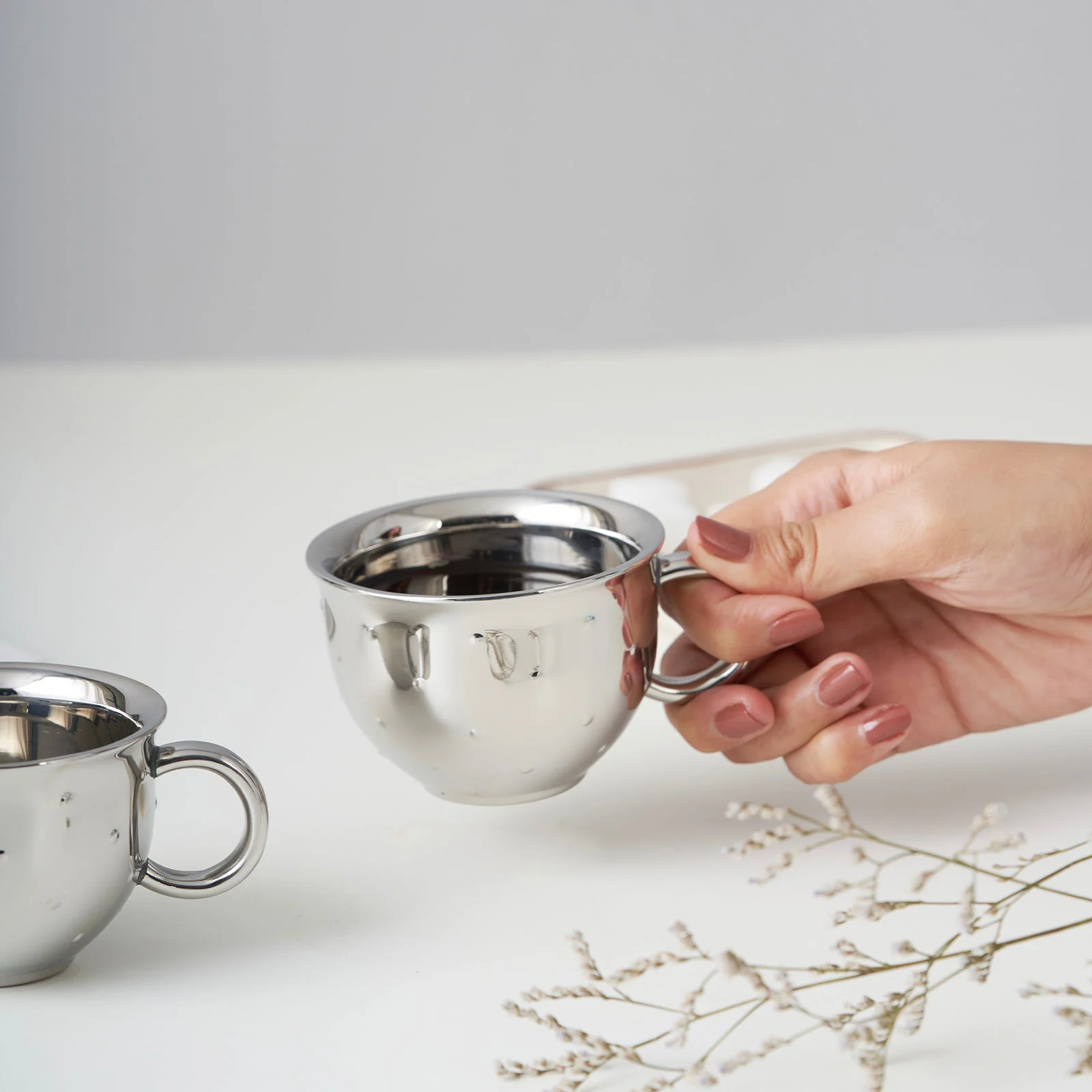 Polka Cup & Saucer | Set of 2 - Image 9