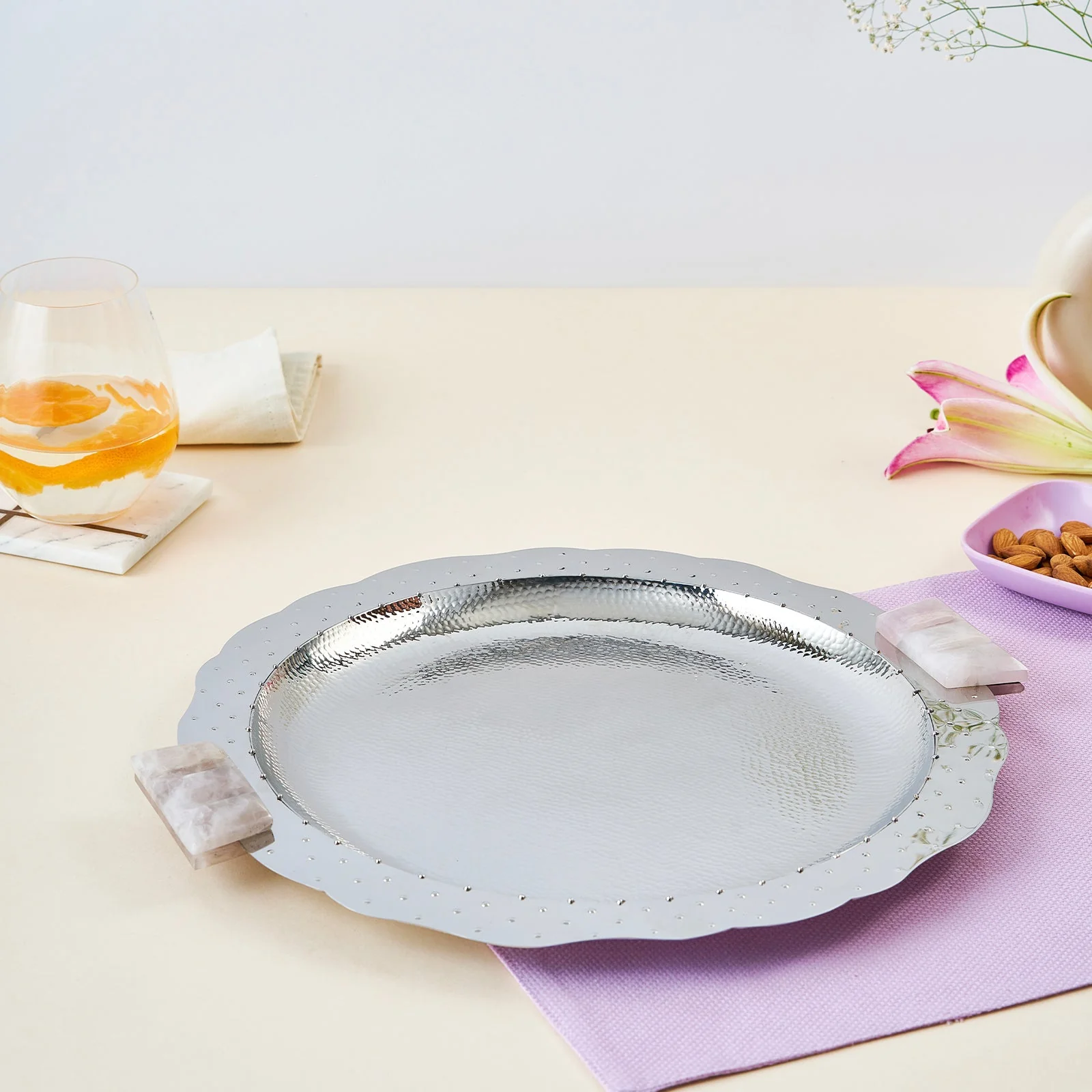 Polka Platter with Handle | Small - Image 5