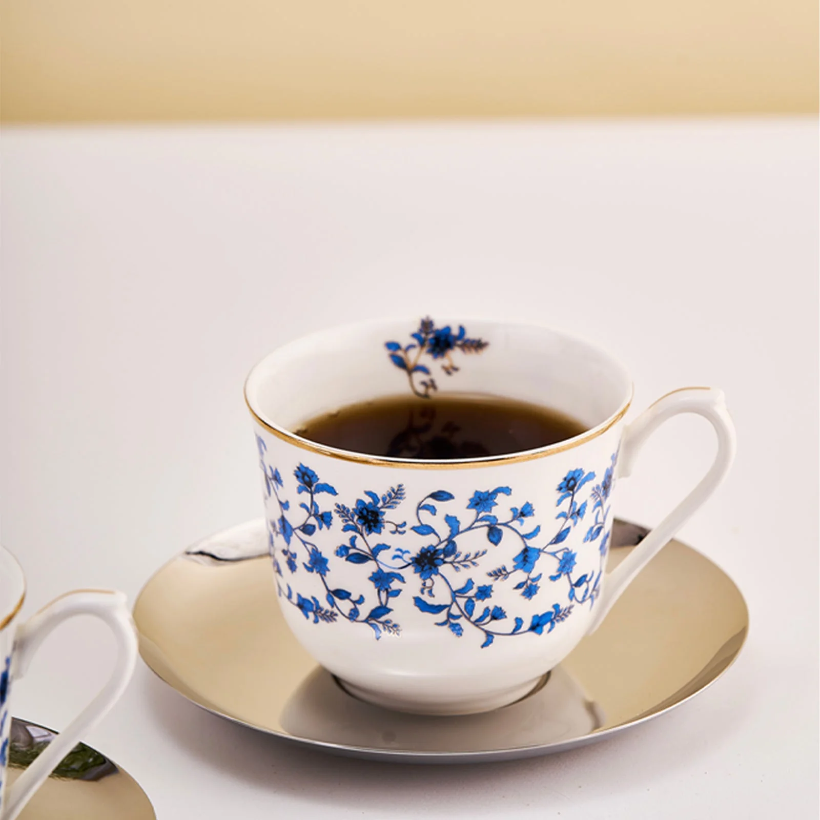 Royal Lapiz Cup and Saucer |  Set of 2 - Image 3