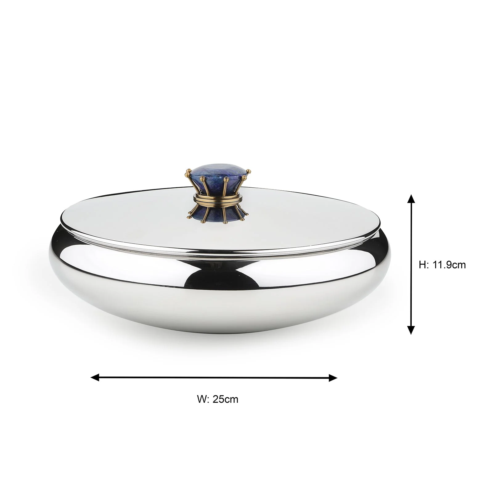 Royal Lapiz Stainless Steel Serving Bowl – Large - Image 4