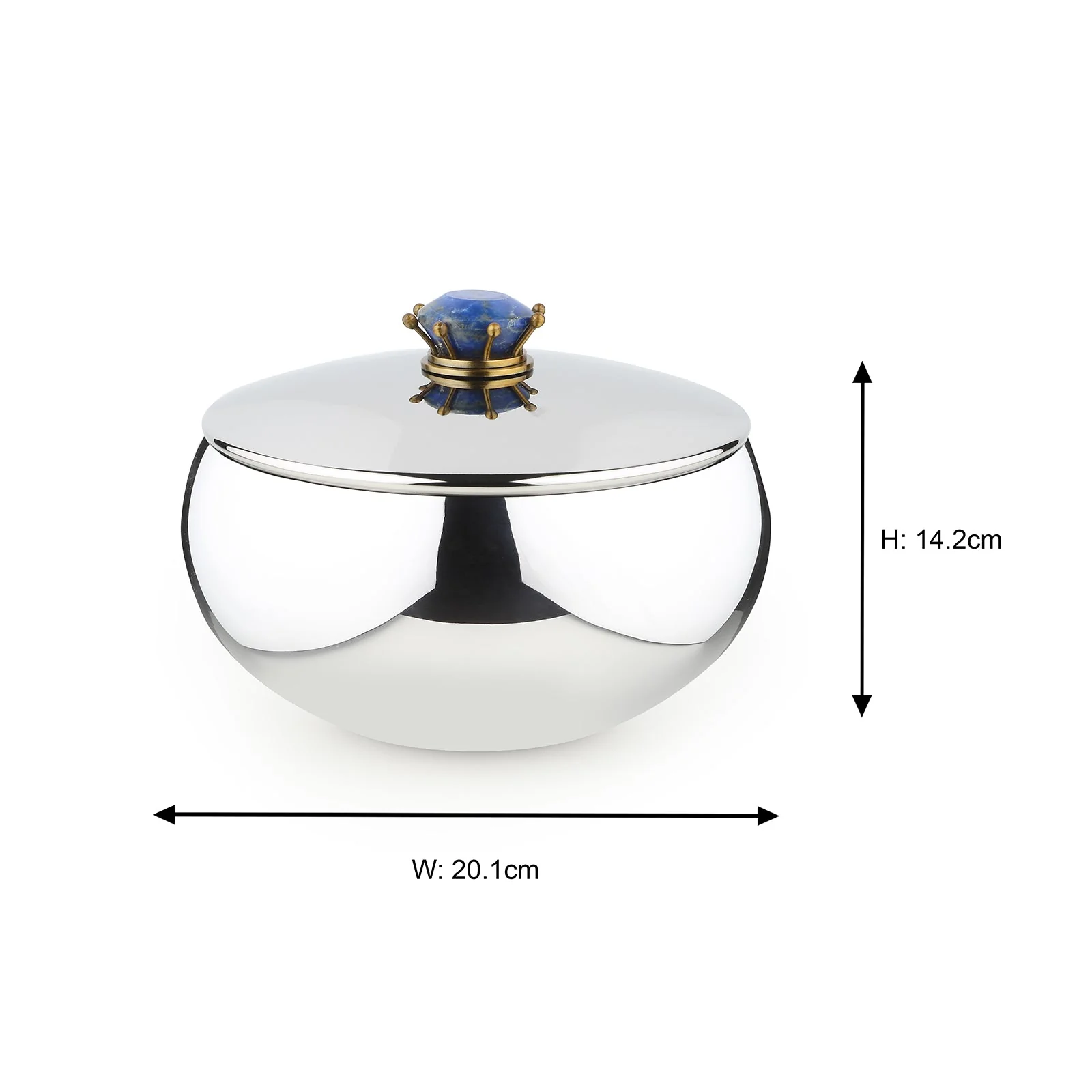 Royal Lapiz Stainless Steel Serving Bowl – Medium - Image 6
