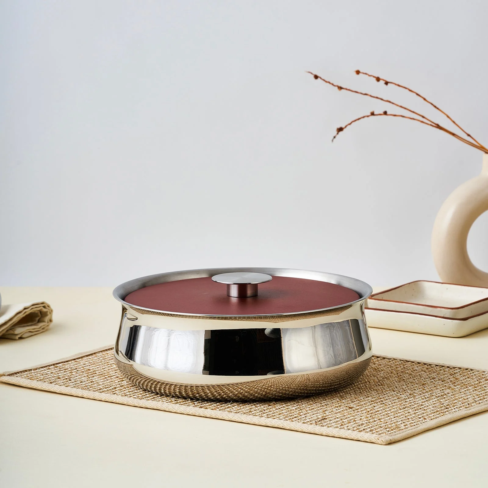 Rusty Red Doubly Dal Bowl - Image 3