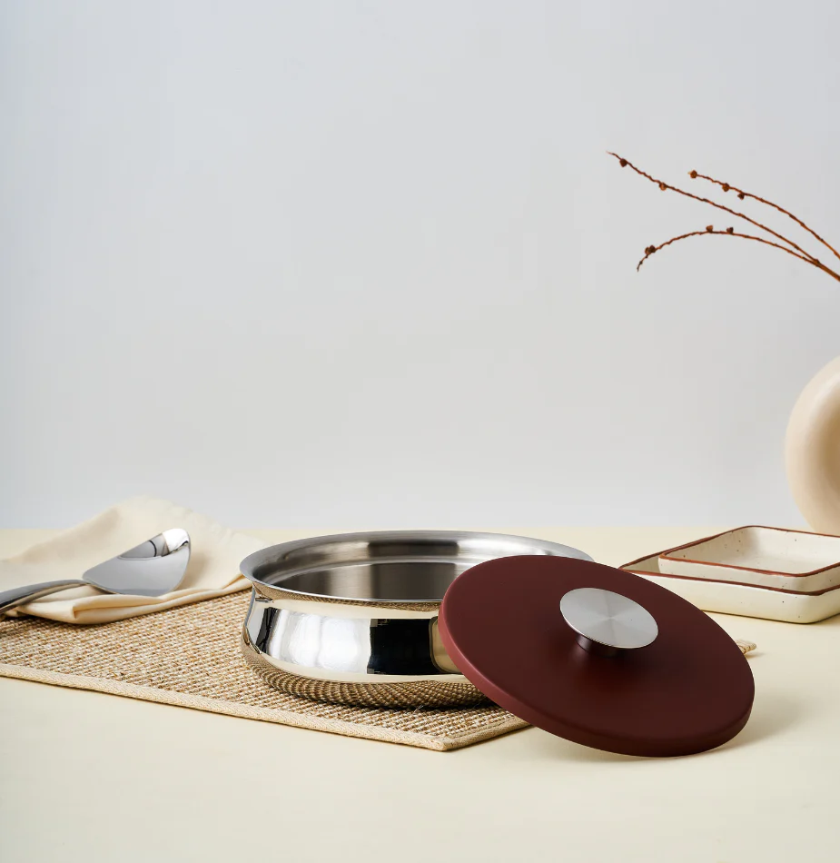 Rusty Red Doubly Bowl | Large - Image 6