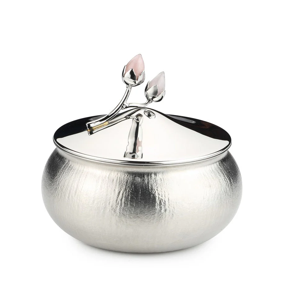 Rose Quartz Designer Bowl with Lid – Small & Elegant - Image 11