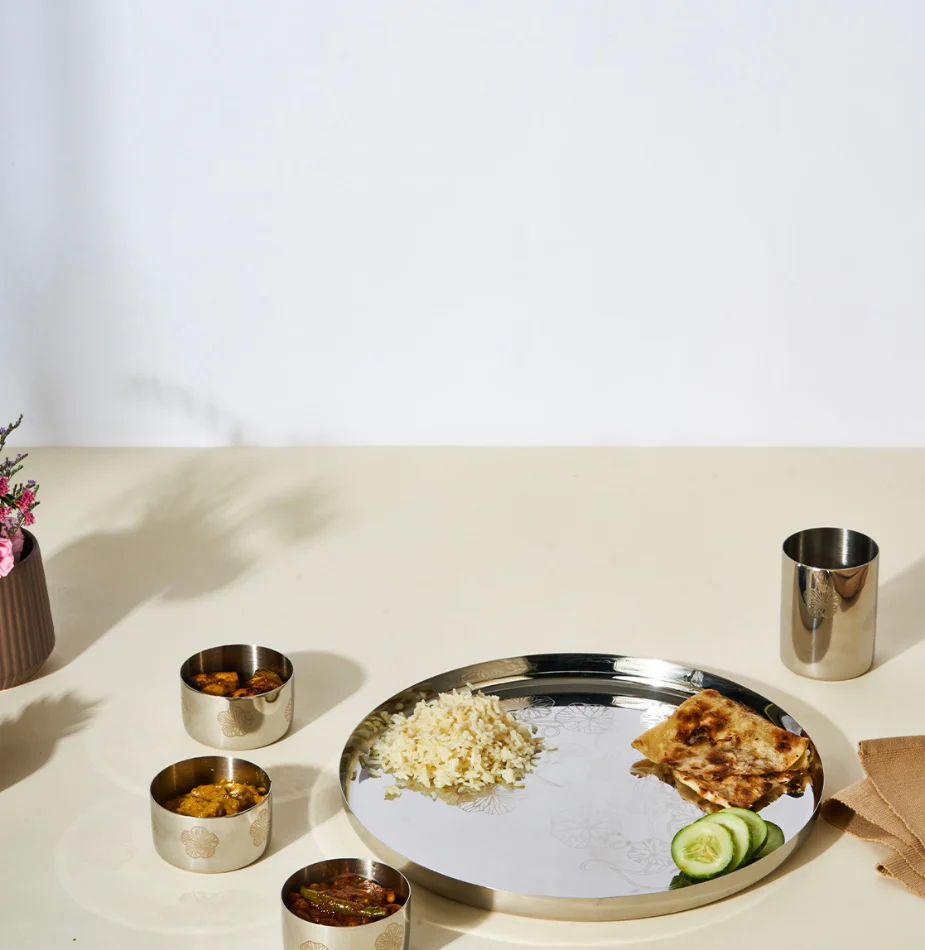 Eden Thali | Elegant Luxury Dinner Set - Image 12
