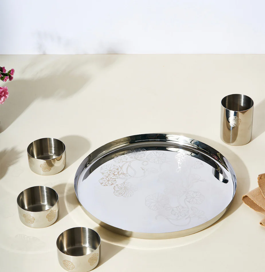 Eden Thali | Elegant Luxury Dinner Set - Image 3
