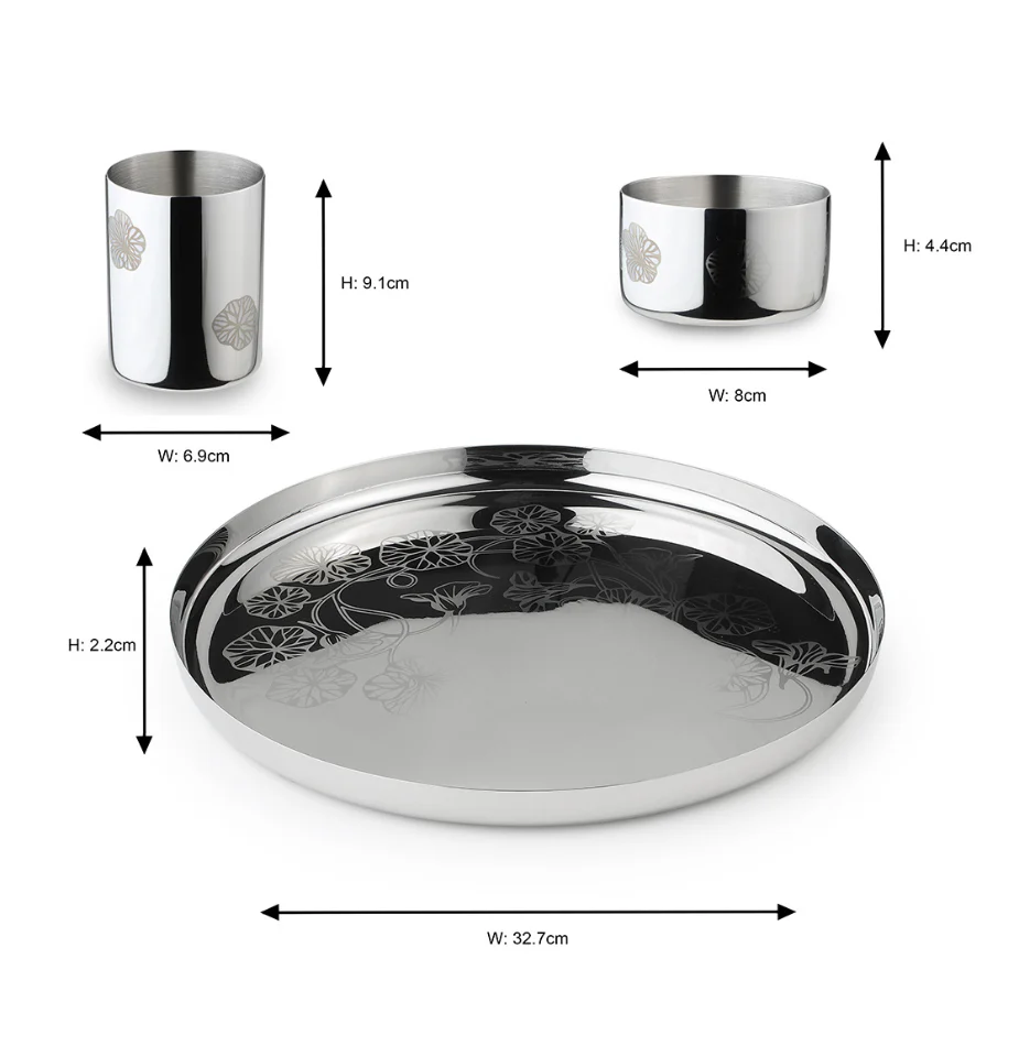 Eden Thali | Elegant Luxury Dinner Set - Image 4