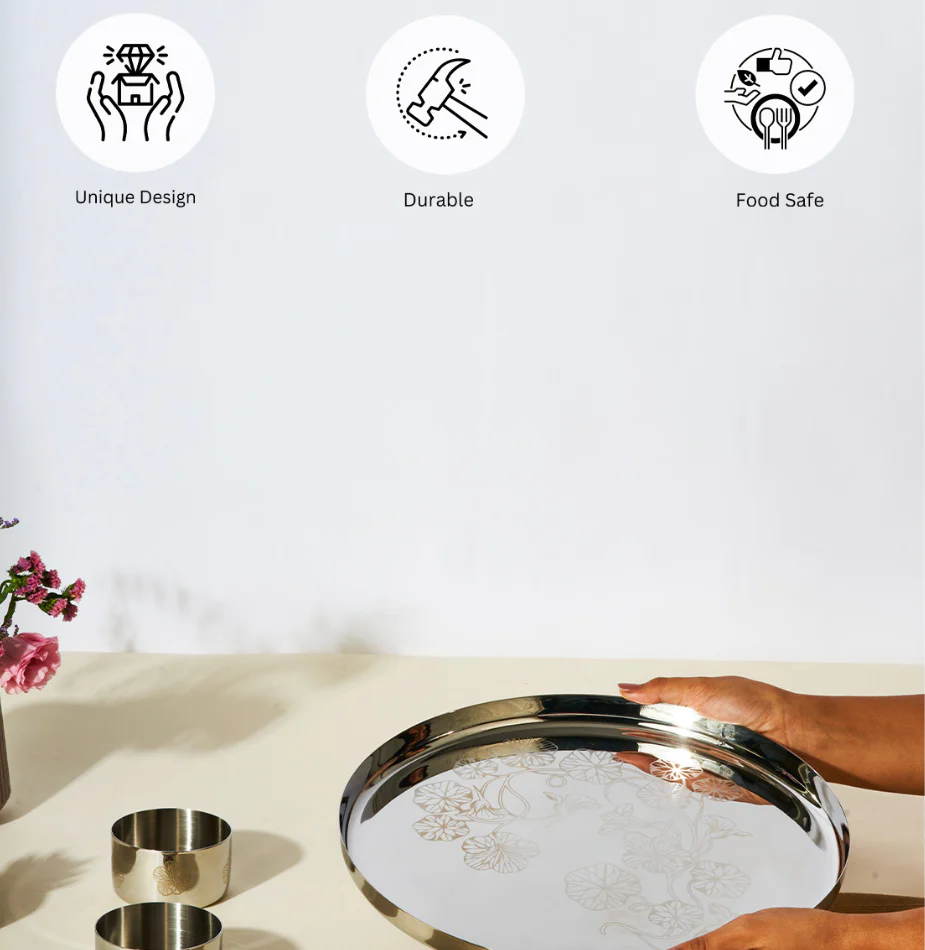 Eden Thali | Elegant Luxury Dinner Set - Image 5