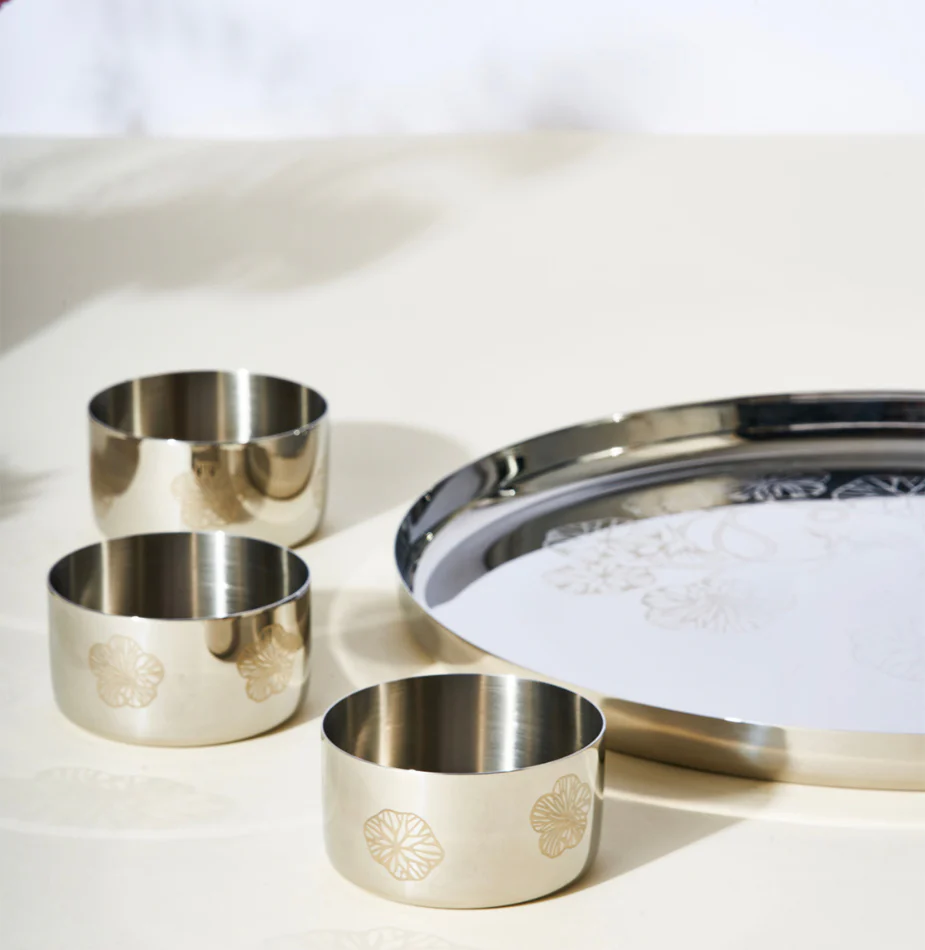 Eden Thali | Elegant Luxury Dinner Set - Image 8